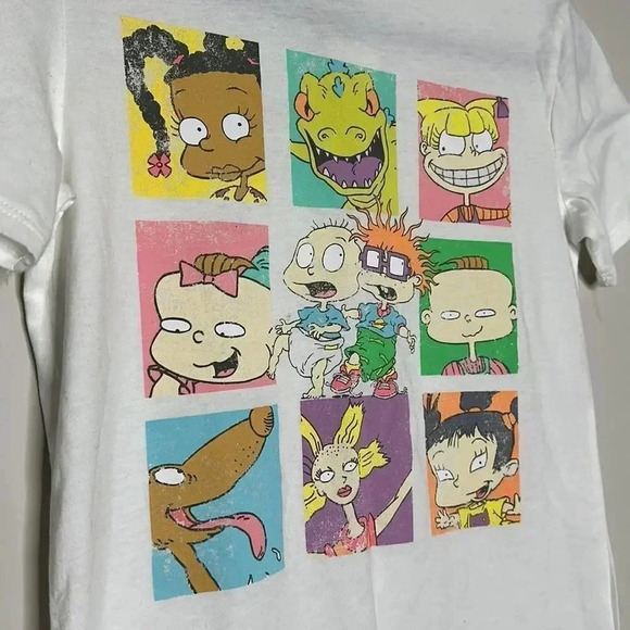 Rugrats Shirt Mens XS Short Sleeve Crew Neck Graphic Nickelodeon - Picture 5 of 9